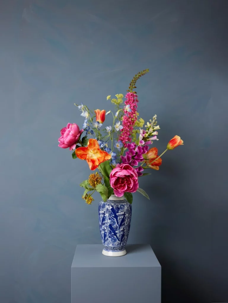 Parrotvase - artificial flowers